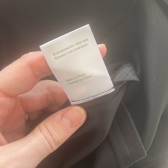 NWT Marchesa Notte Little Black Dress with Polkadot Mesh Detail - Picture 9 of 10